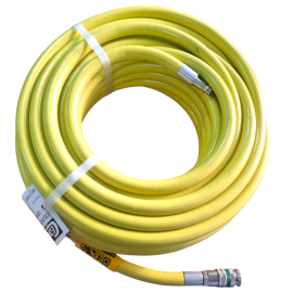 1" Air Hose with claw fittings - 20m